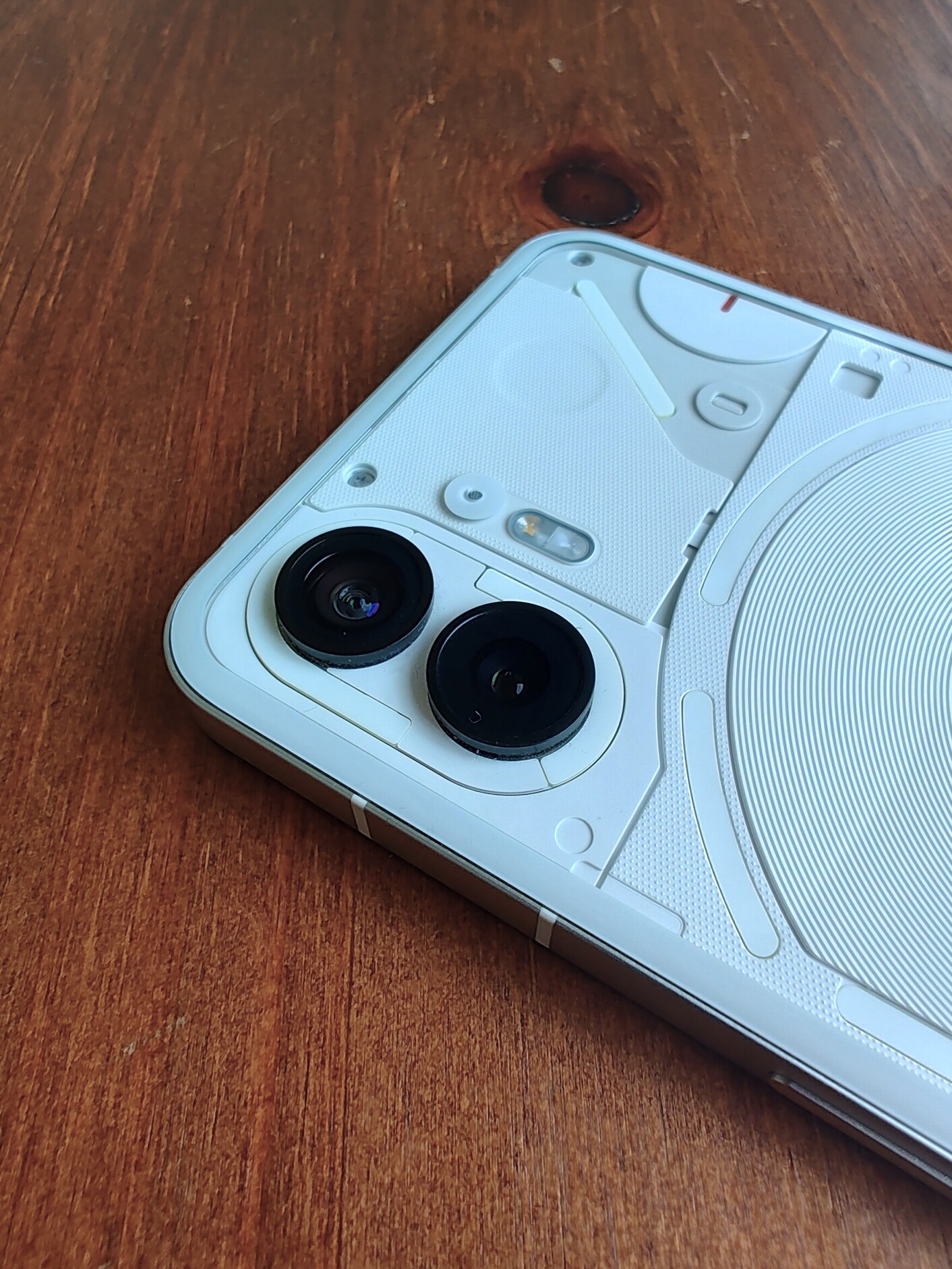 Detail na modul fotoaparátu