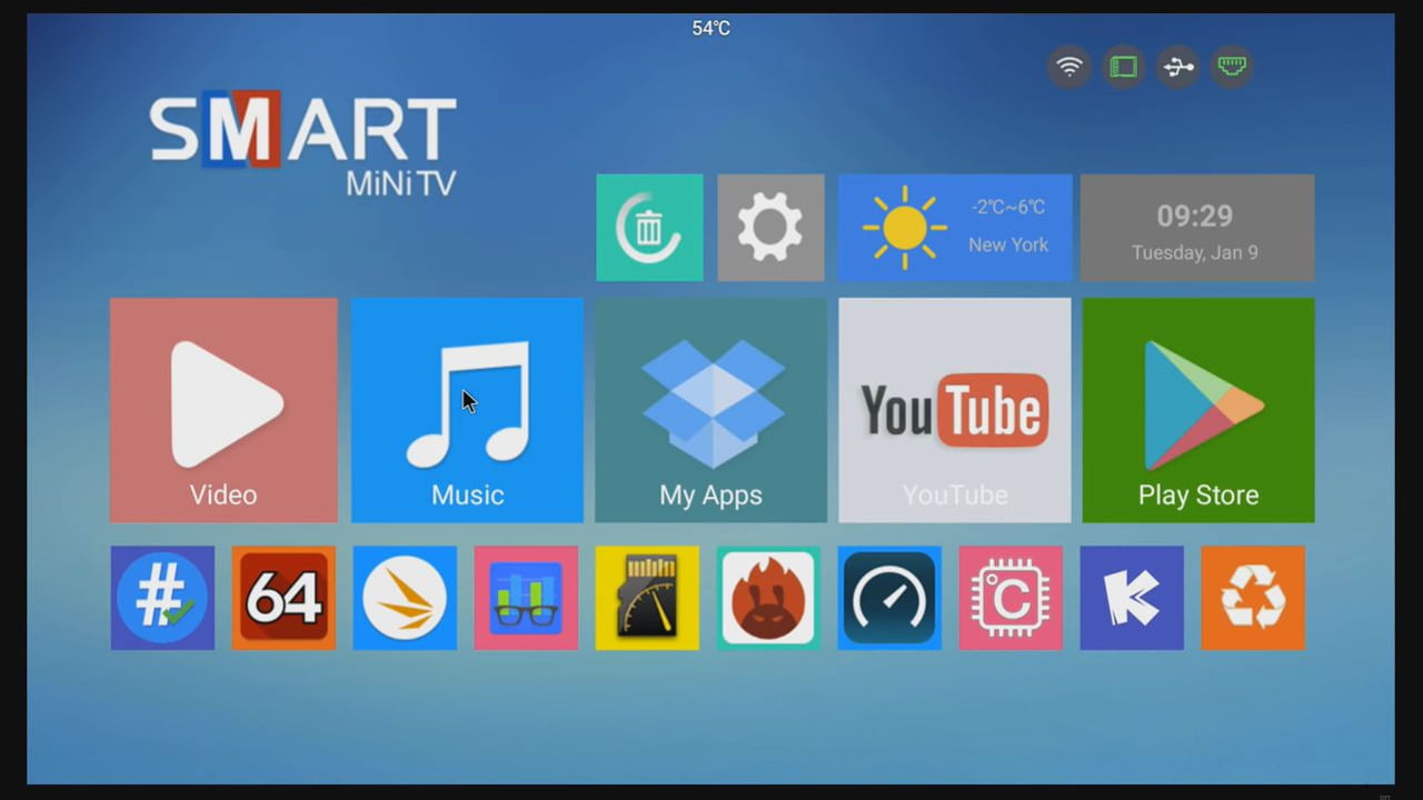 První start a uživatelské prostředí MX9 Pro