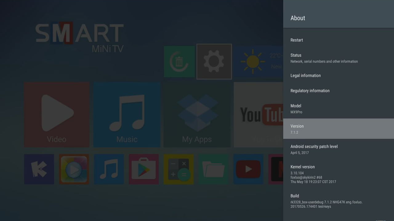 První start a uživatelské prostředí MX9 Pro