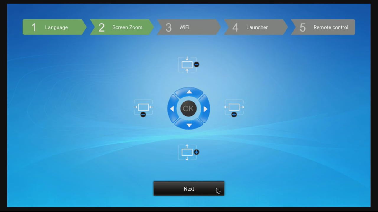 První start a uživatelské prostředí MX9 Pro