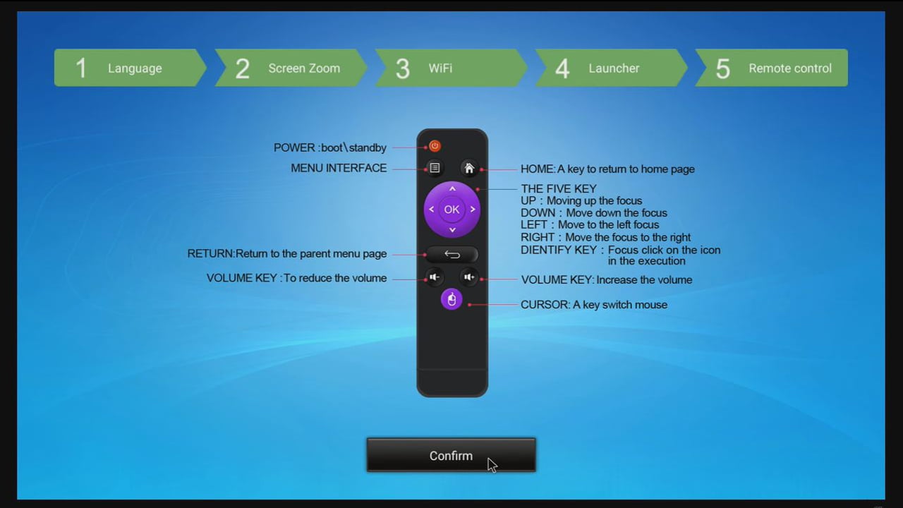 První start a uživatelské prostředí MX9 Pro