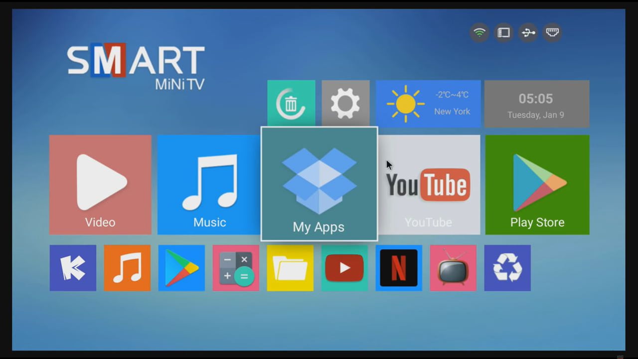 První start a uživatelské prostředí MX9 Pro