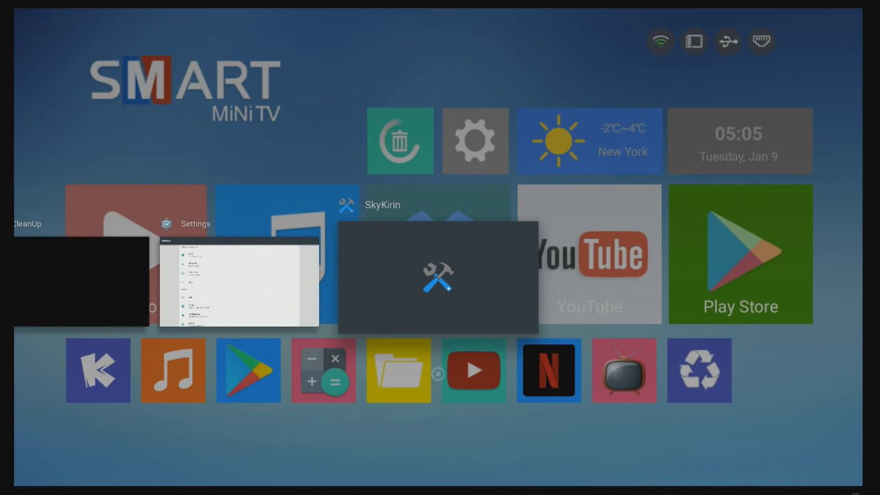 První start a uživatelské prostředí MX9 Pro