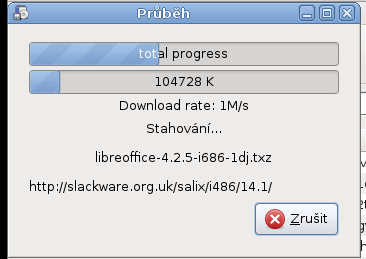 Salix: balíčkovací systém