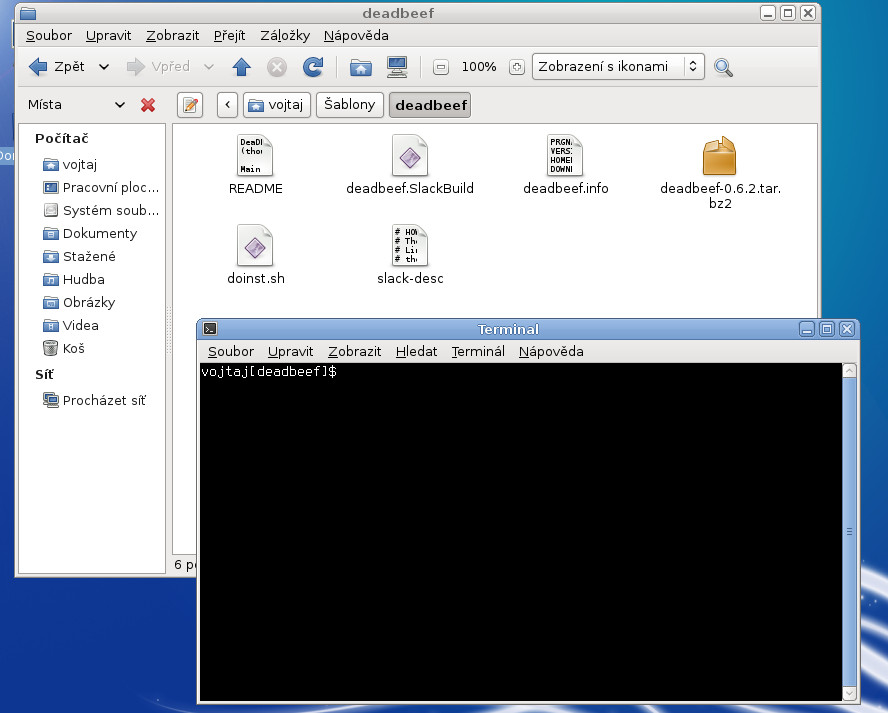 Salix: balíčkovací systém