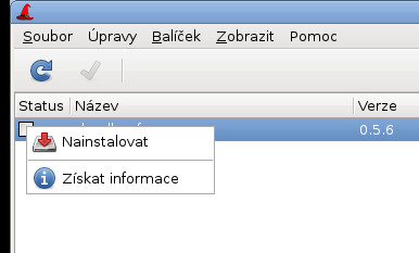 Salix: balíčkovací systém