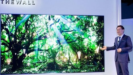 Náhledový obrázek - Veletrh CES: Samsung ukázal televizní stěnu s revoluční technologií