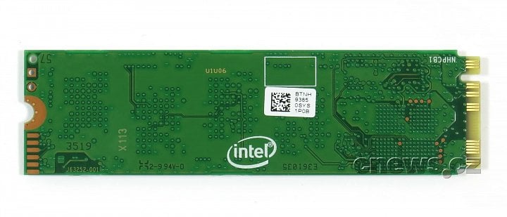 Intel 660p 1TB rear