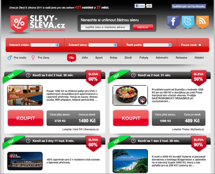 Slevy-Sleva.cz: proč by nám měl odpovídat, když píšeme i o jiných