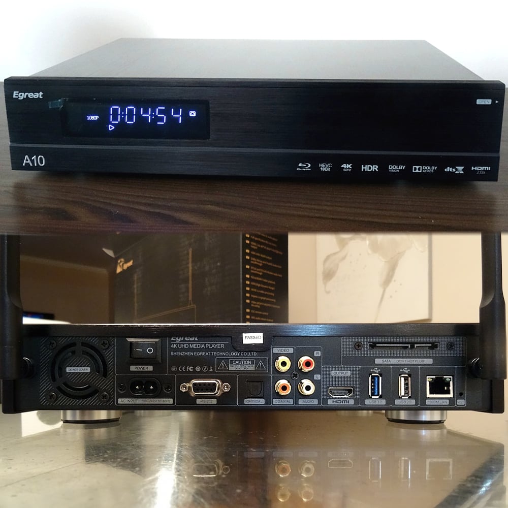 Egreat A10 - fotogalerie přístroje