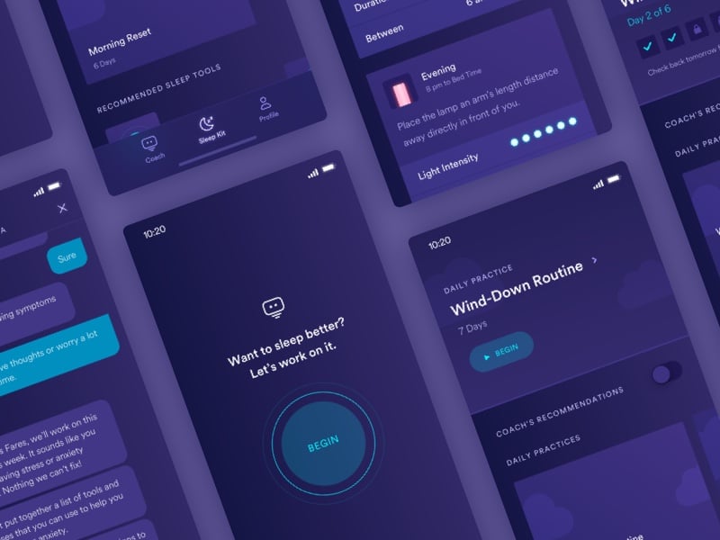 Monitorování spánku Circadia