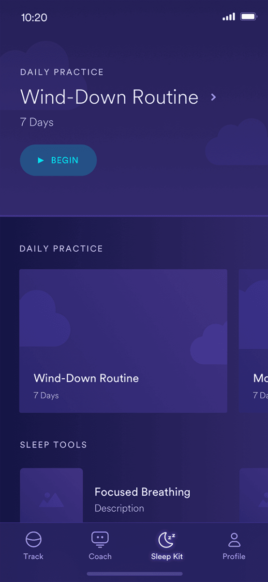 Monitorování spánku Circadia