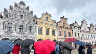 Obrazem: 100Mega v Telči poručila dešti i hokeji