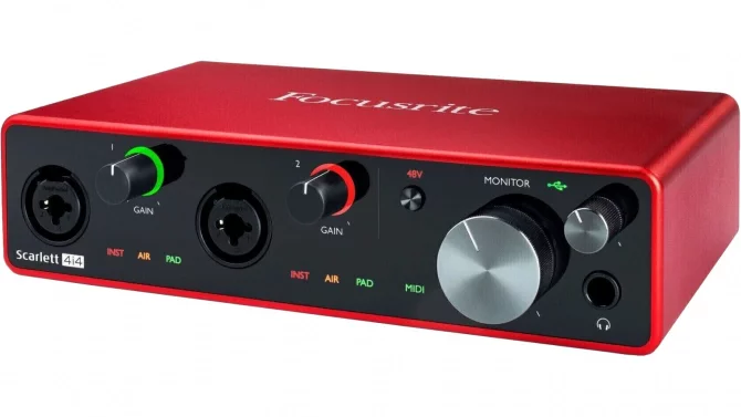 Focusrite Scarlett 4i4 3rd Generation