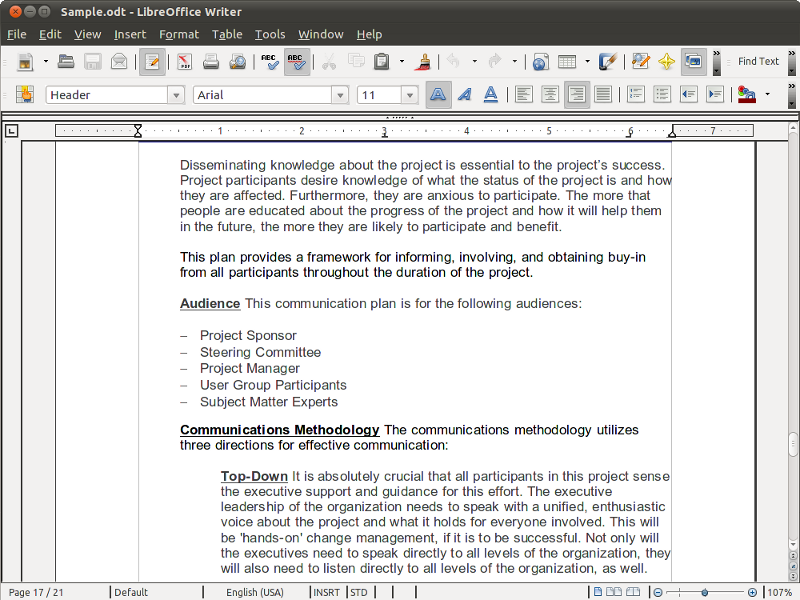 <p>LibreOffice - kvalitní náhrada za MS Office</p>