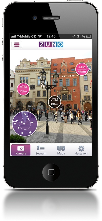 Zuno bank - mobilní aplikace