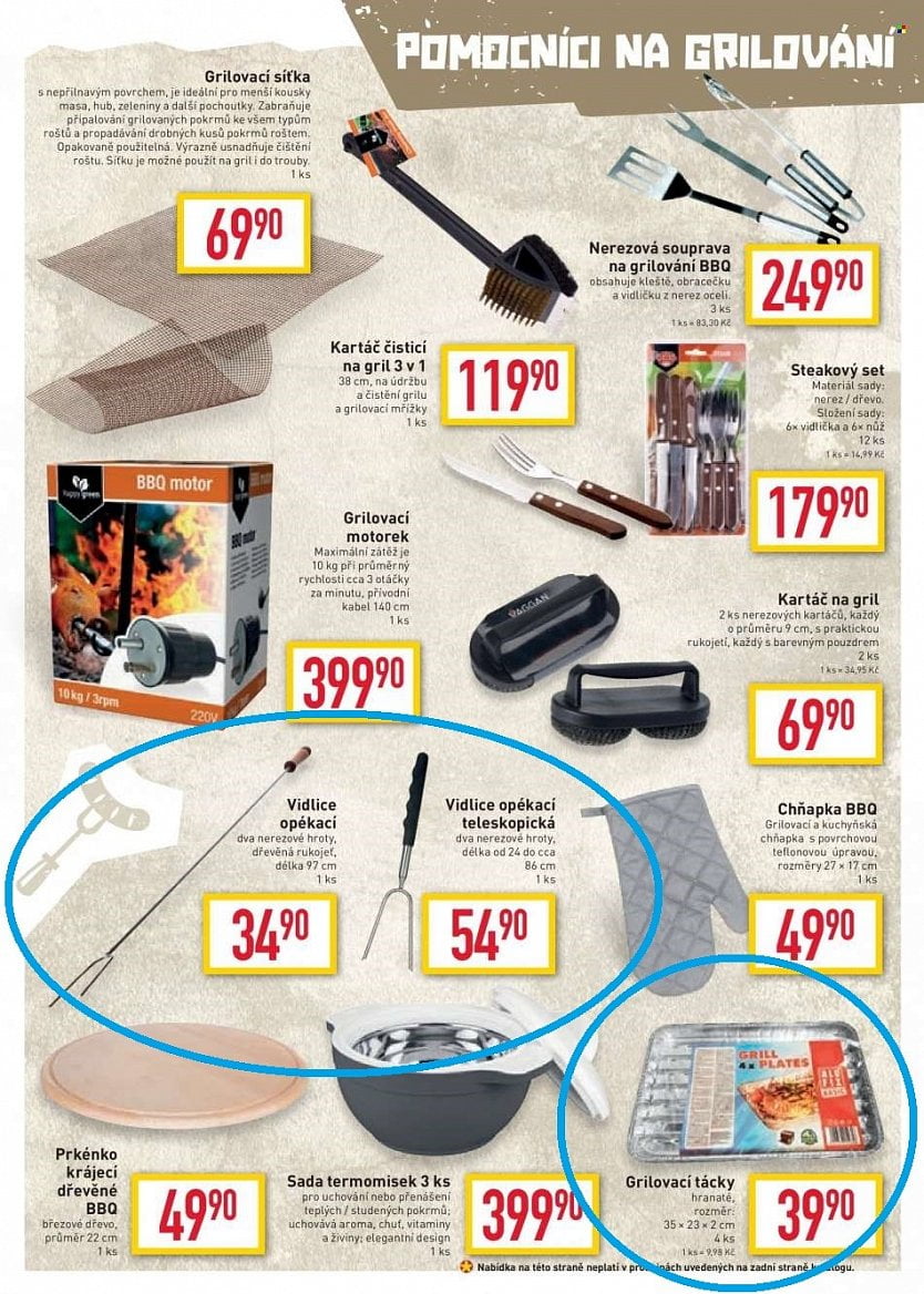 Letáky Billa grilovací sezóna 2021 a 2021