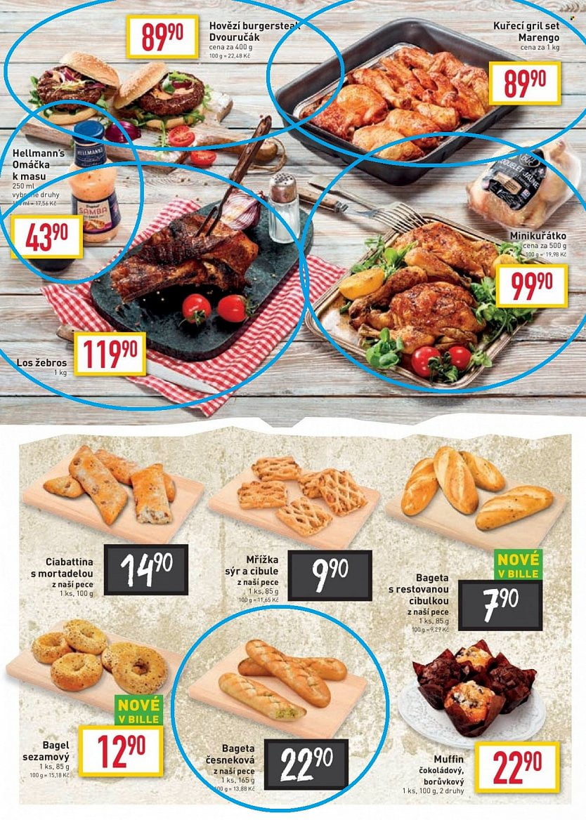 Letáky Billa grilovací sezóna 2021 a 2021