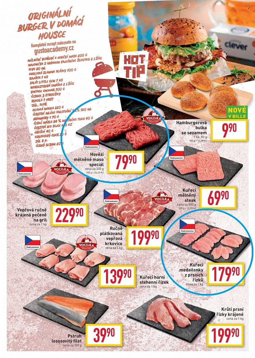 Letáky Billa grilovací sezóna 2021 a 2021