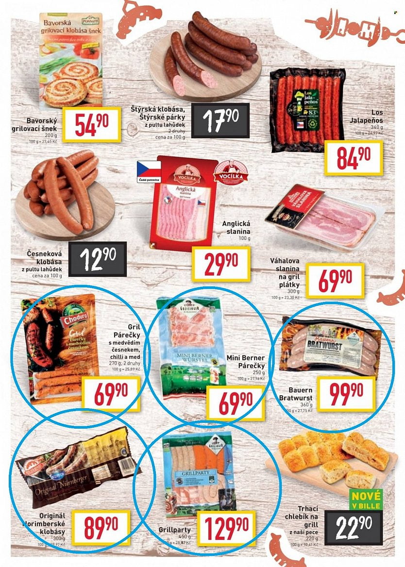 Letáky Billa grilovací sezóna 2021 a 2021