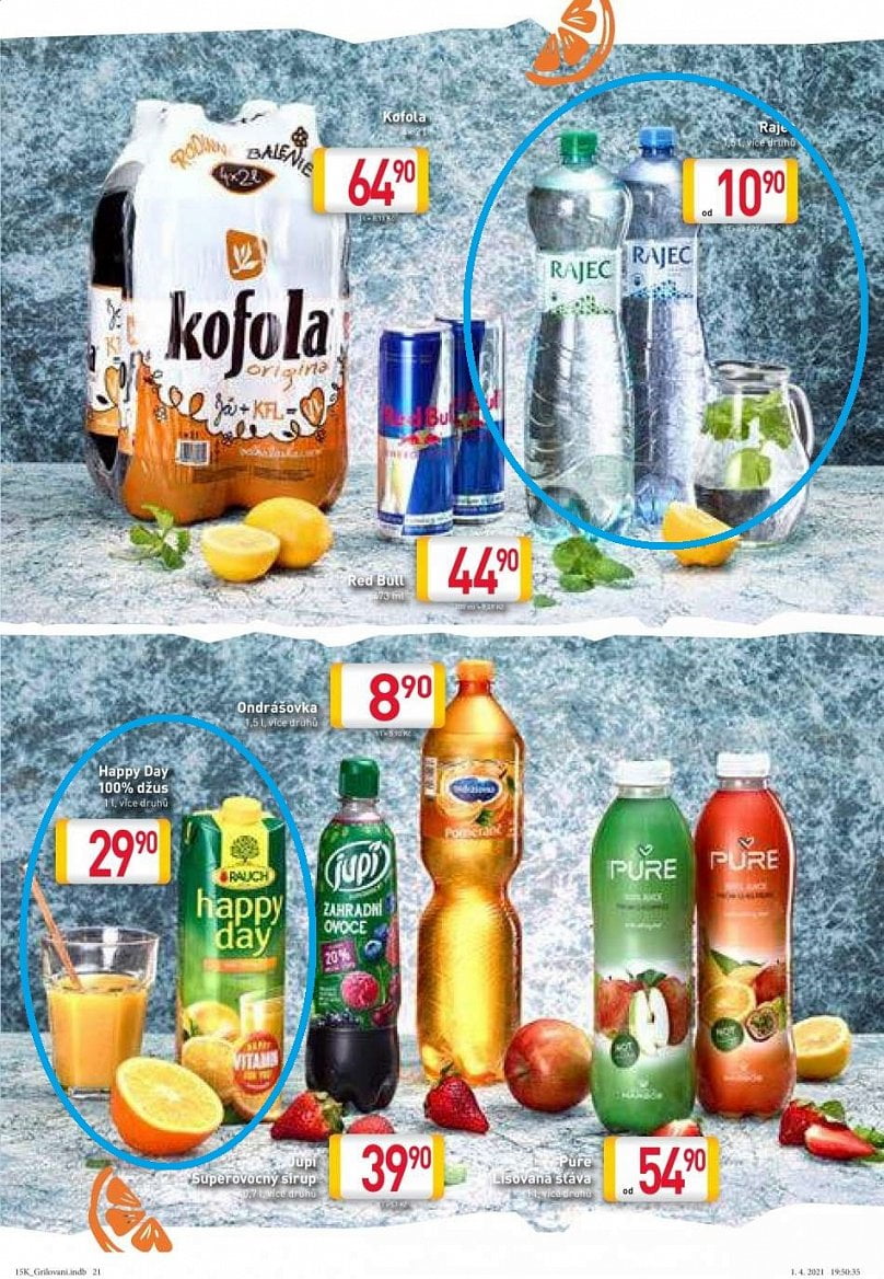 Letáky Billa grilovací sezóna 2021 a 2021