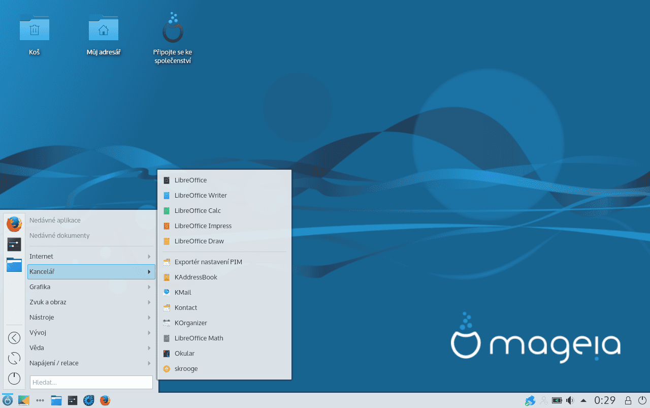 Mageia 6 konečně nasadila prostředí KDE Plasma 5 namísto toho ze čtvrté generace.
