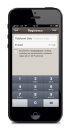 Při registraci je nutné zadat telefonní číslo a vaši emailovou adresu.