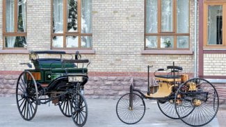 Náhledový obrázek - Z automobilového dávnověku: Před 140 lety vyjela nejstarší tříkolka Karla Benze