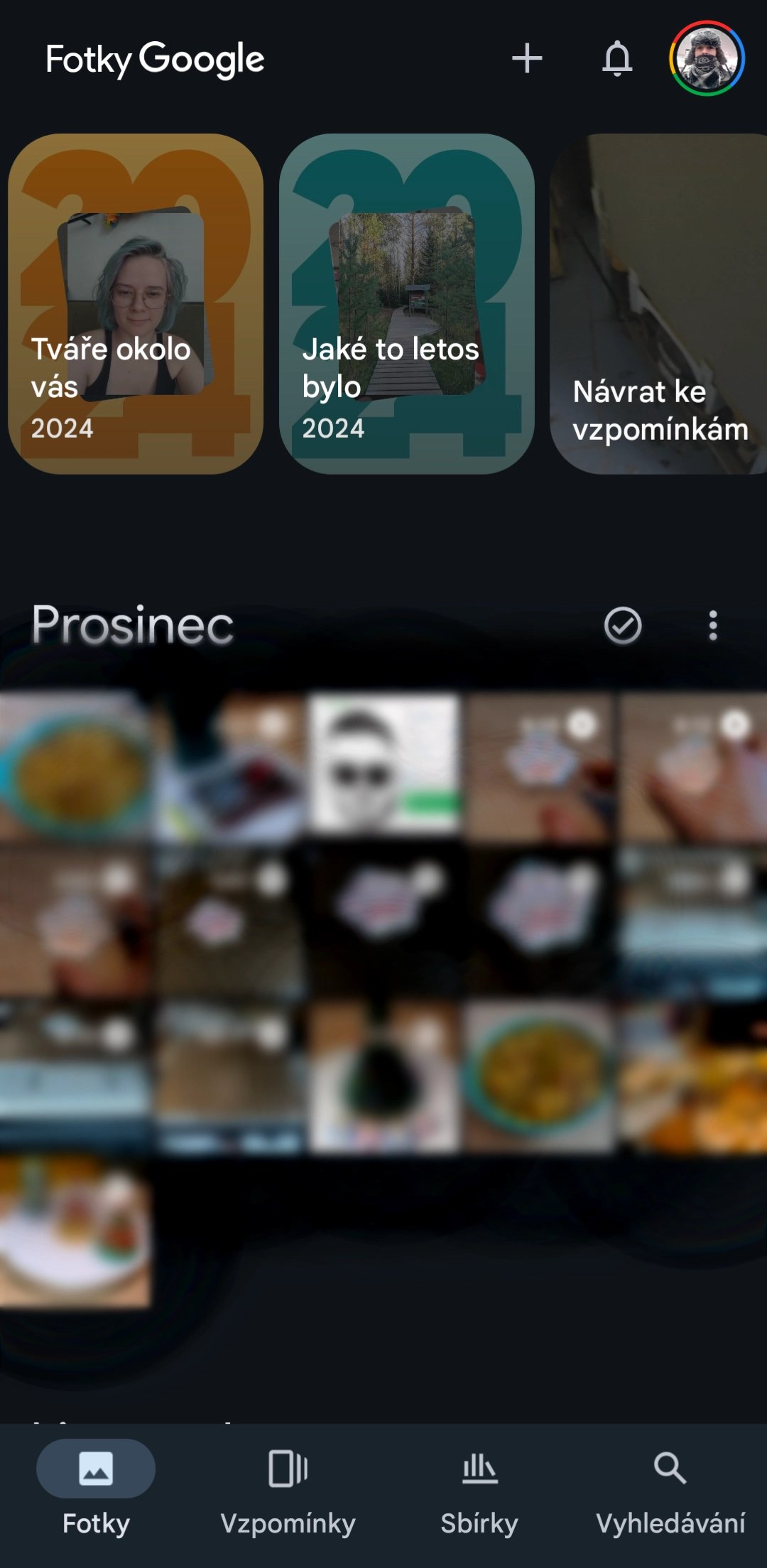 Google Photos přehled