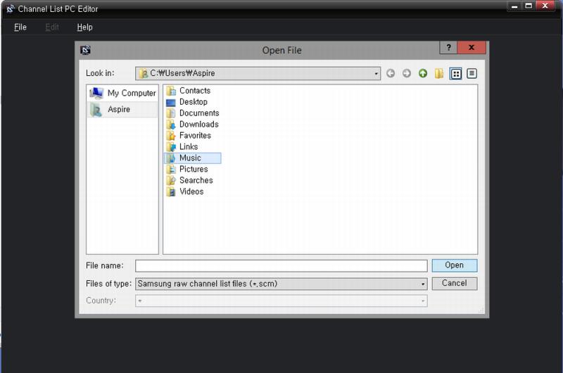 Samsung Channel List Editor