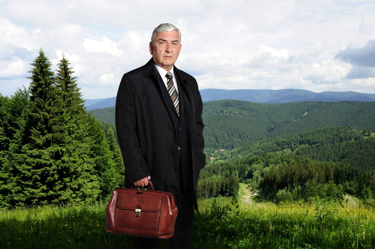 Ze seriálu Doktor Martin.