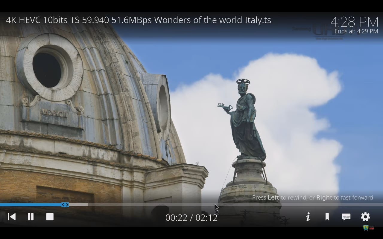 KODI a přehrávání videa