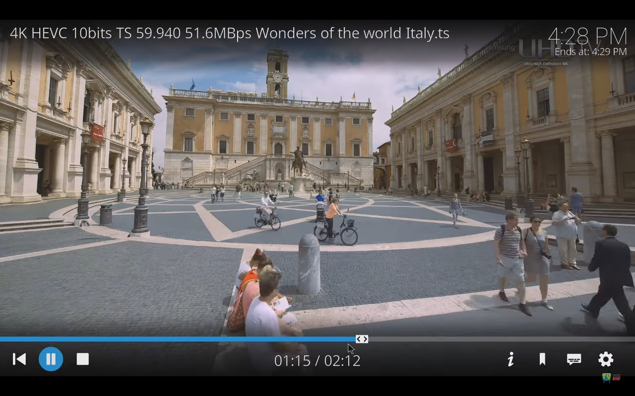 KODI a přehrávání videa