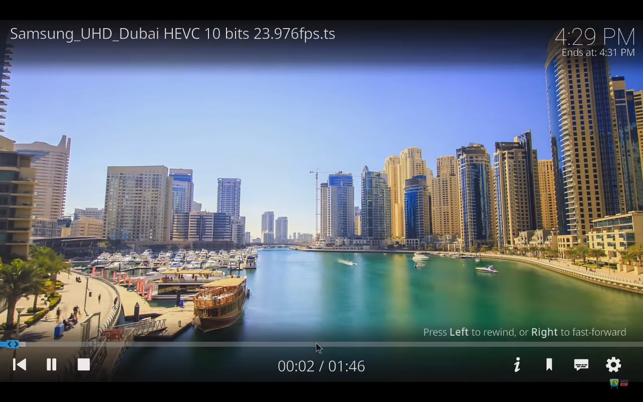 KODI a přehrávání videa