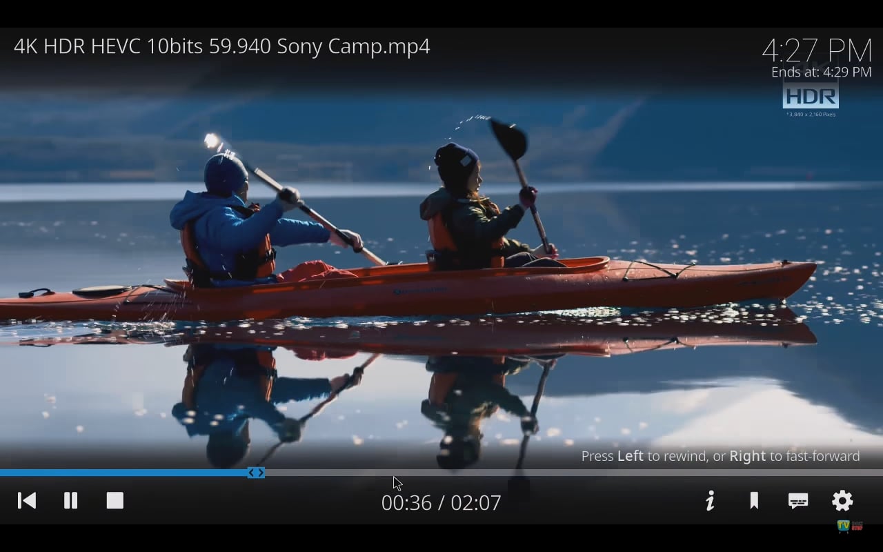 KODI a přehrávání videa