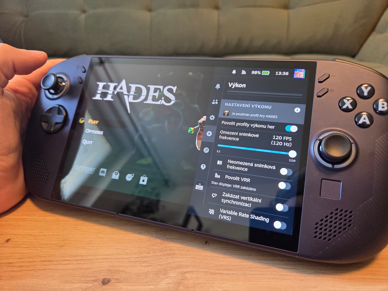 Recenze Lenovo Legion Go S SteamOS