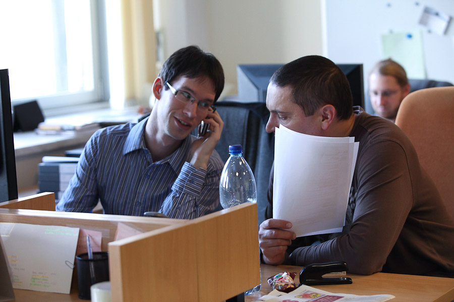 Tým ranního vysílání Studia 6 České televize