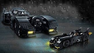 Náhledový obrázek - Lego představuje originální Batmobil z roku 1989. Měří 60 cm a stojí osm tisíc