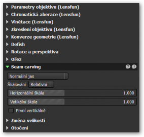 Nástroje ve skupině Geometrie.