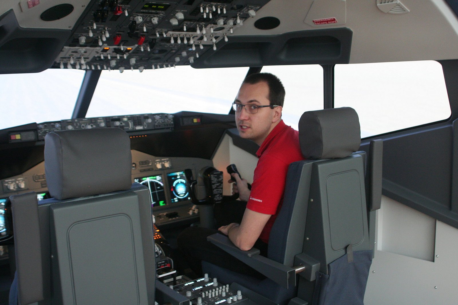Simulátor Boeing 737 NG FIT VUT