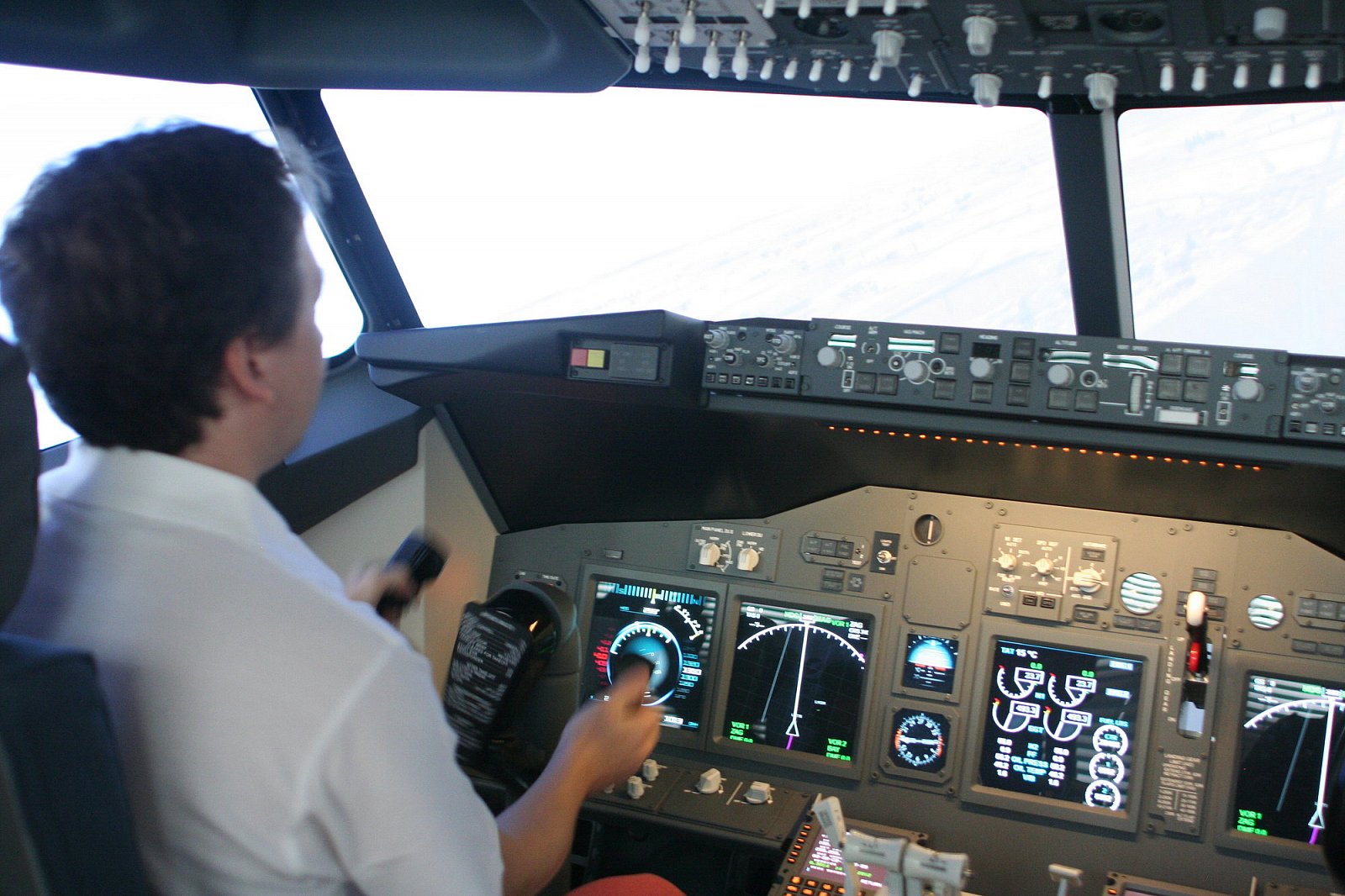 Simulátor Boeing 737 NG FIT VUT