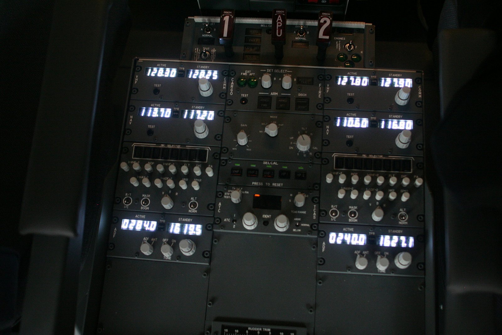 Simulátor Boeing 737 NG FIT VUT