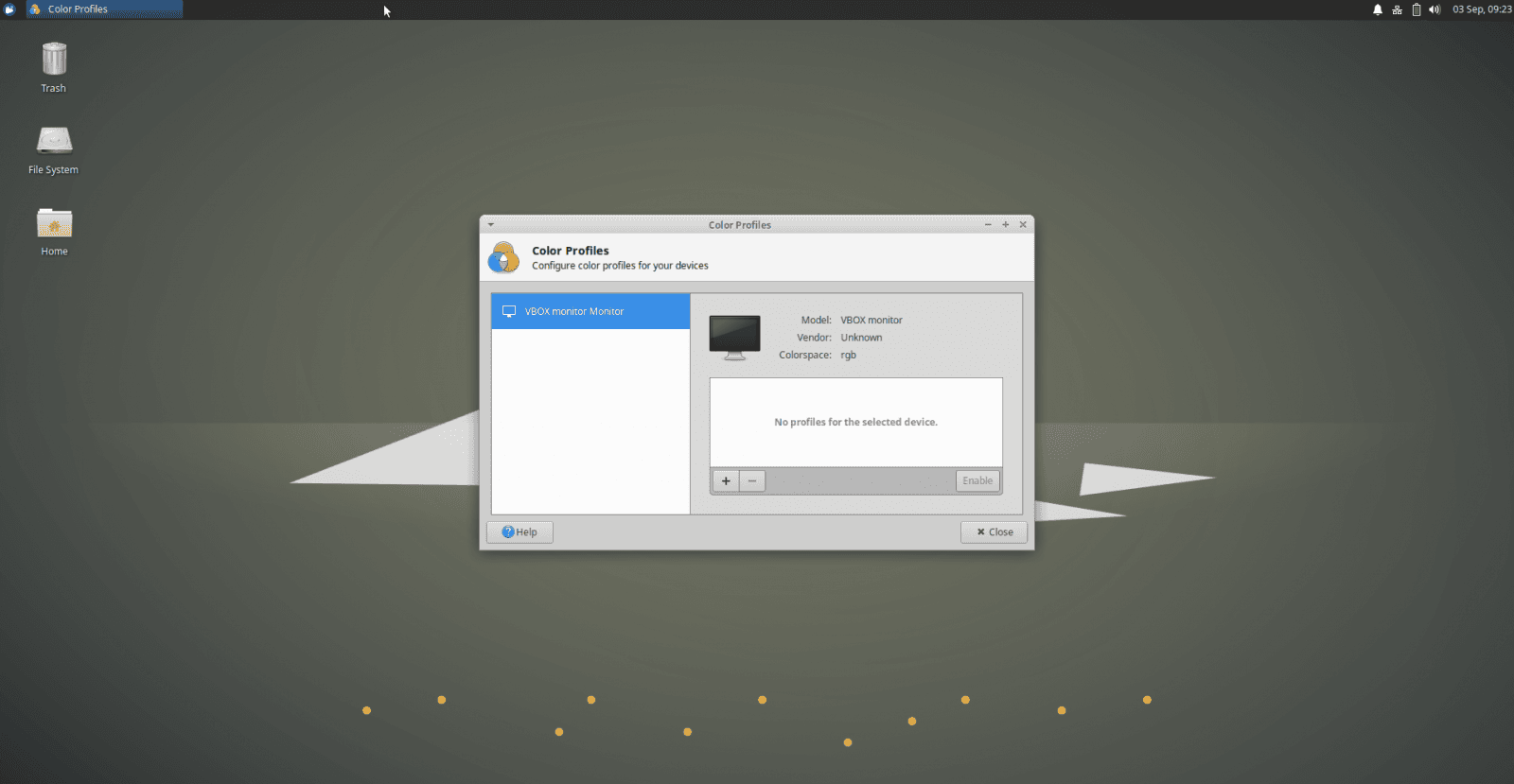Velkou novinkou je možnost spravovat barevné profily.