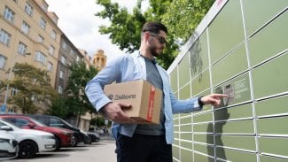 Zásilkovna Z-BOX podání do boxu