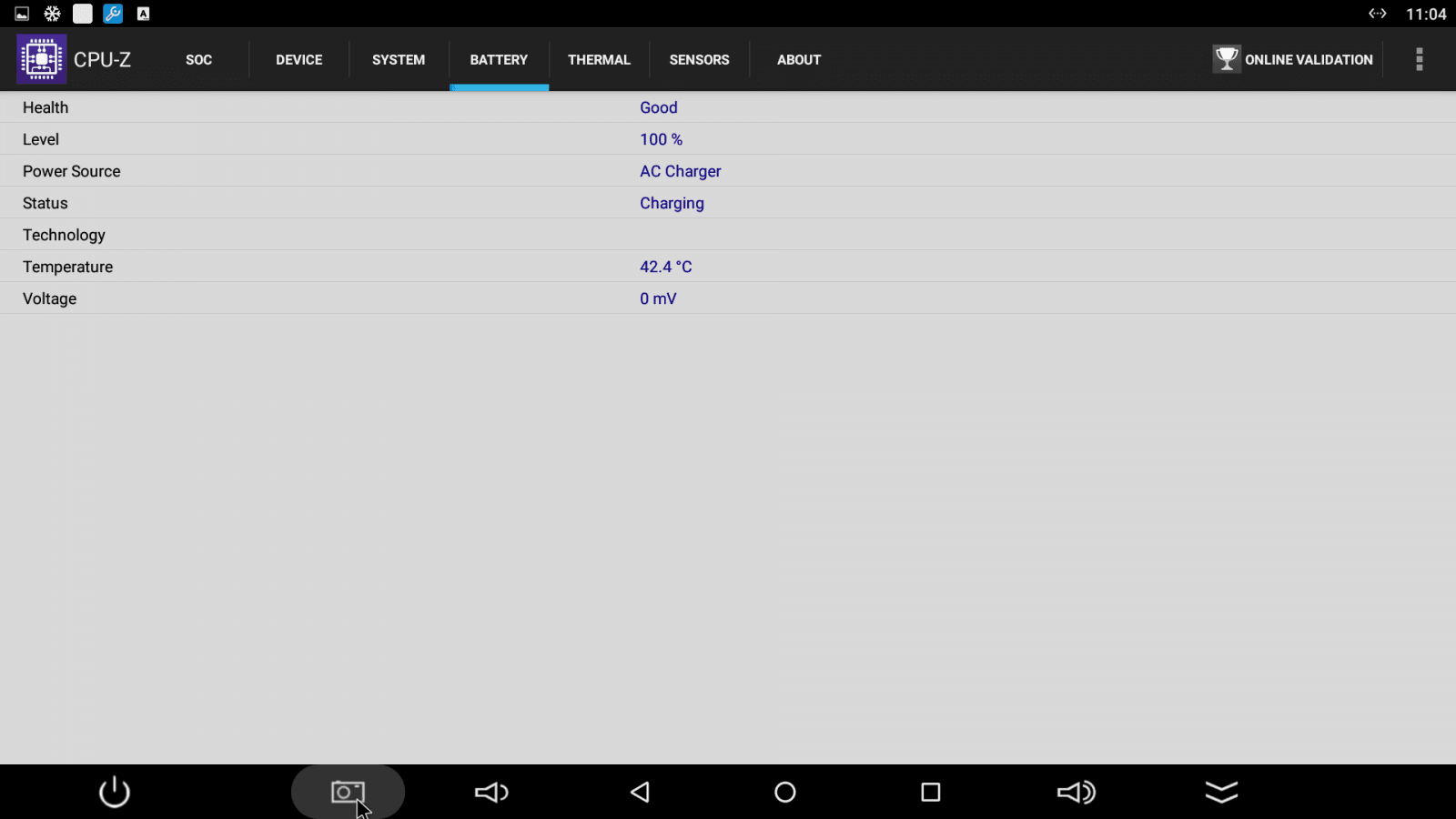 Android MX - benchmarky