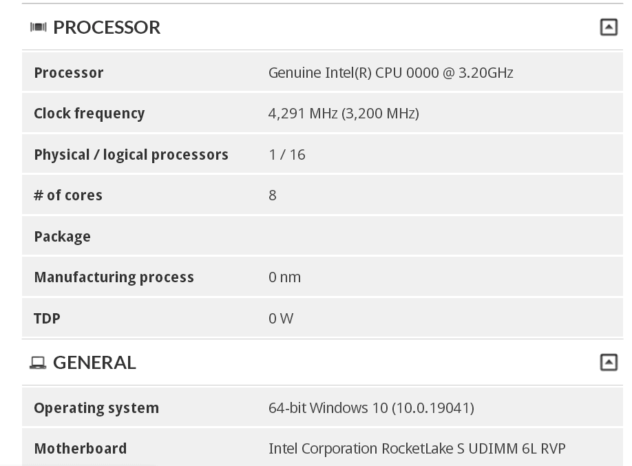 2020-06-Osmijádrový-vzorek-procesoru-Intel-Rocket-Lake-v-databáz