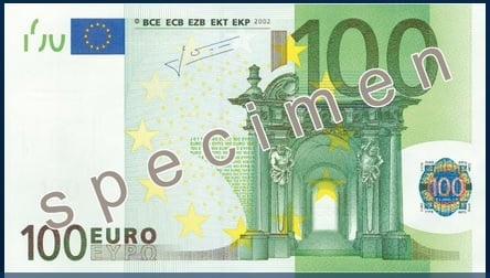 eurové bankovky z první série