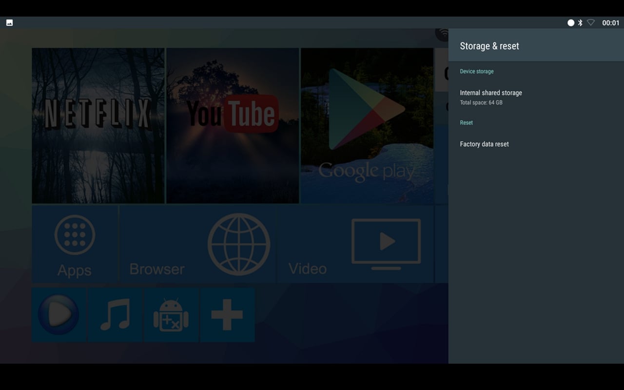 H96 Pro + - Start boxu a Android 7.x