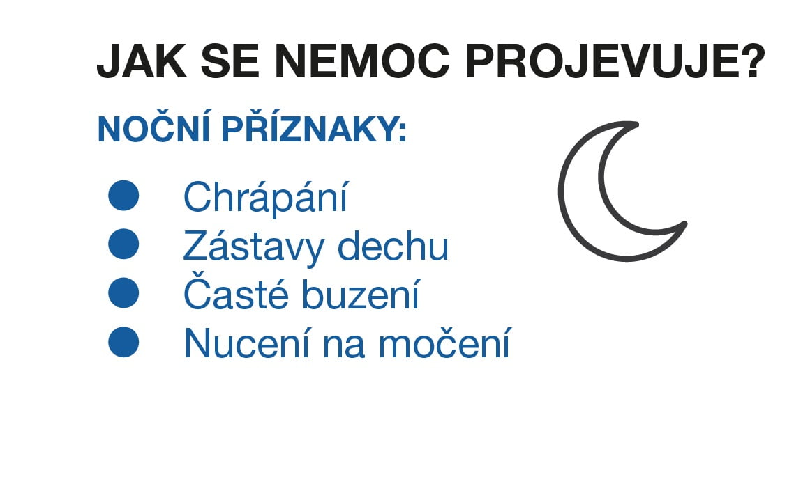 Jak se pozná a jak se projevuje spánková apnoe