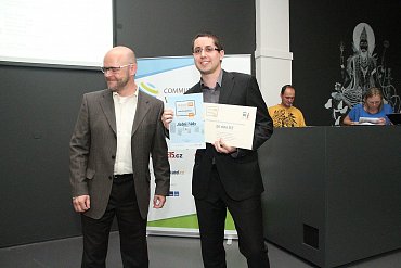Pavel Fidrmuc s třetí cenou pro iDnes.